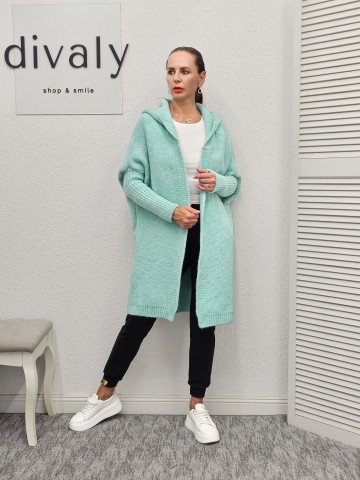 CARDIGAN INA GREEN