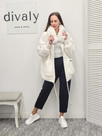 CARDIGAN WILI WHITE