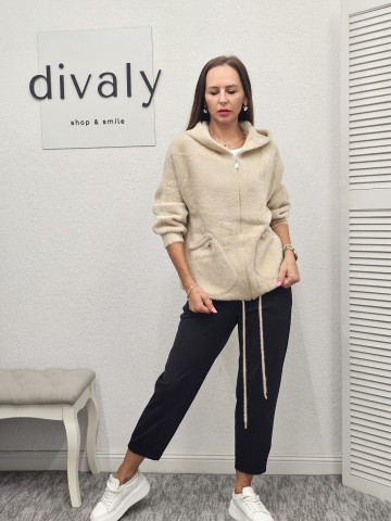 CARDIGAN ALEXA CREM