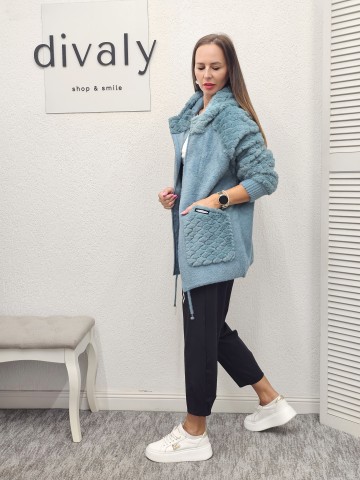 CARDIGAN LORENA MINT