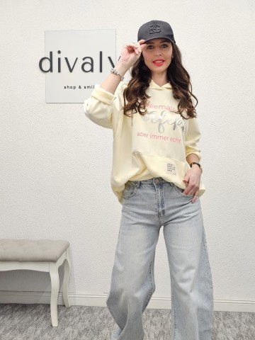 BLUZA ANDREEA GALBEN