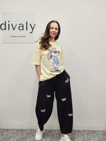 Tricou Celine Galben