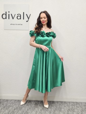 Rochie Vio Green
