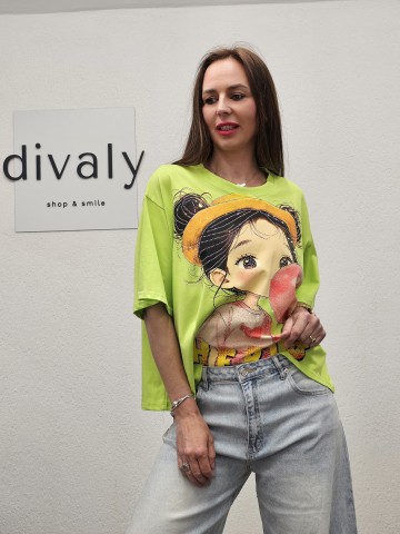 Tricou Vali Green